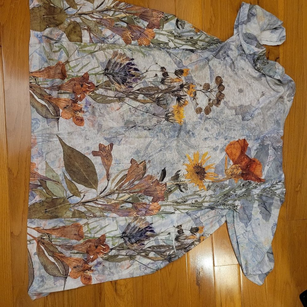 Et'Lois lightweight open cardi w pockets